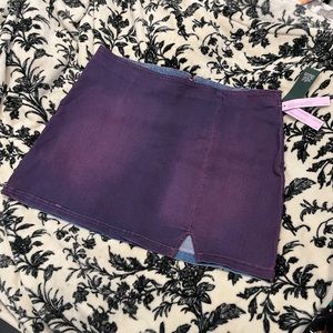NWT PURPLE WILD FABLE MINI SKIRT